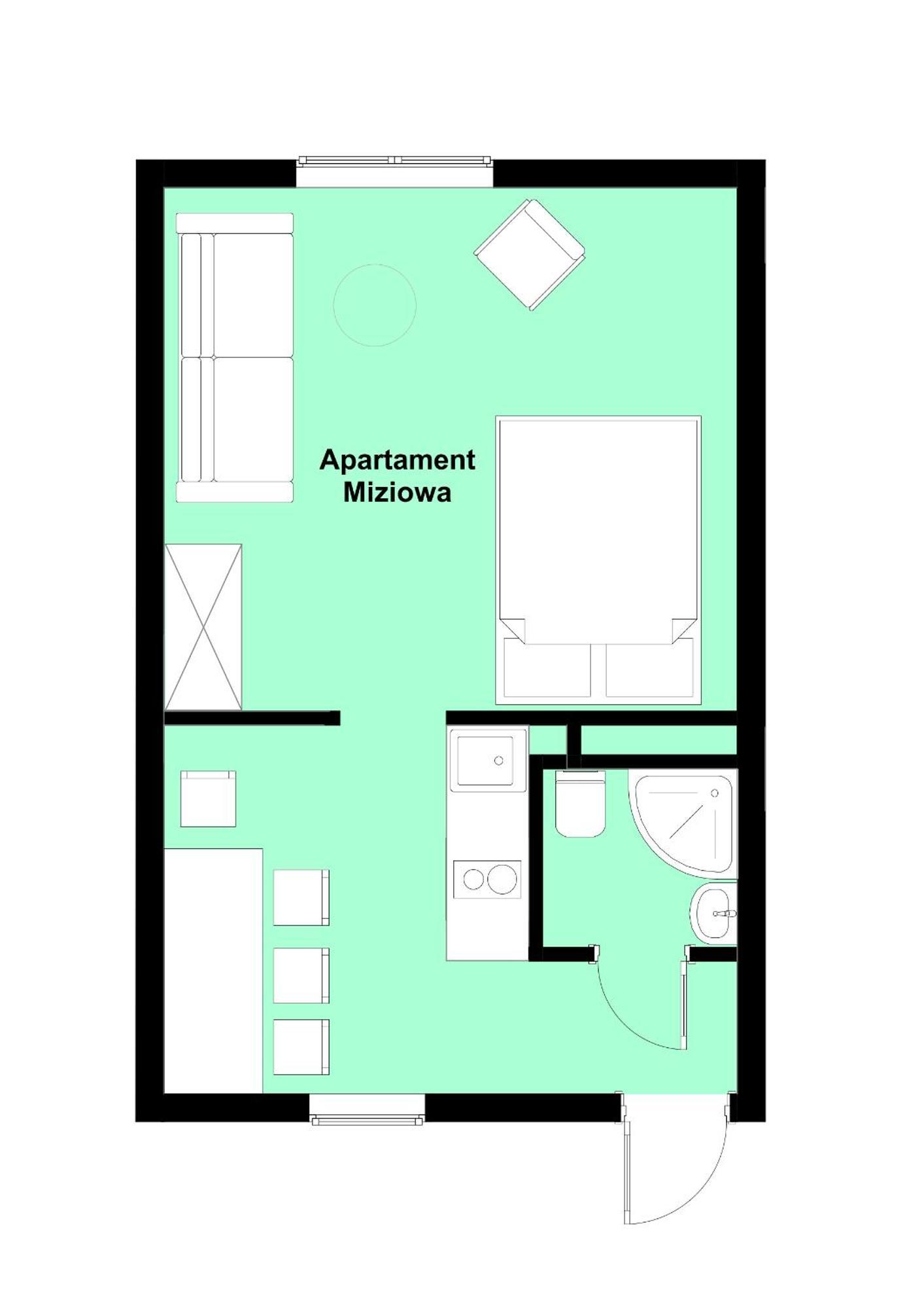 W Deski Dom Apartamenty Krzyżowa Zewnętrze zdjęcie